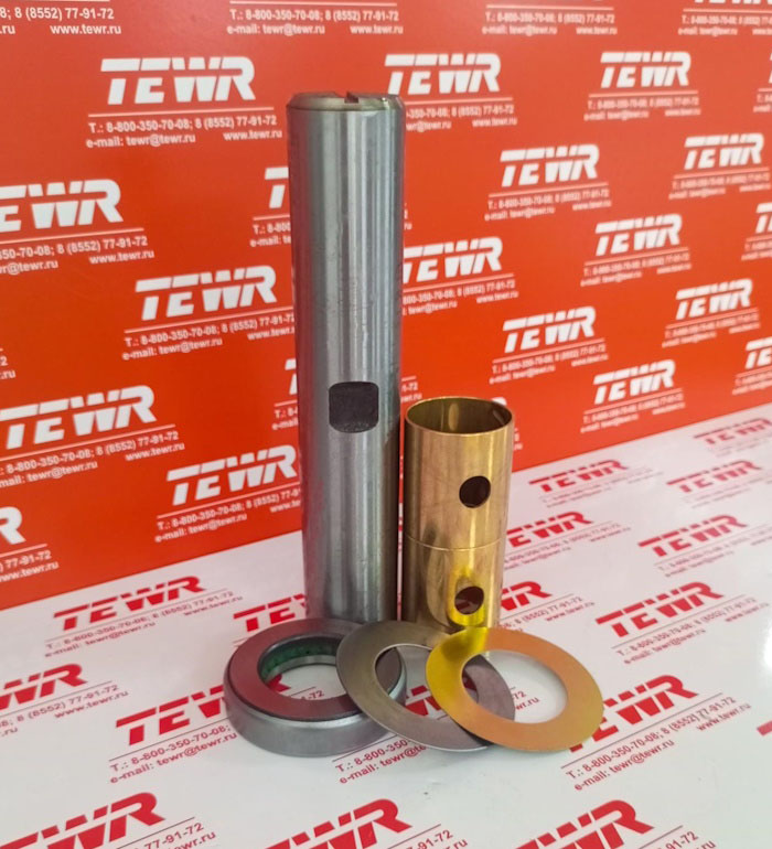 Комплект на кулак (Шкворень 5320 в сборе) НОВОГО ОБРАЗЦА 5320-3001019СБН КММЗ