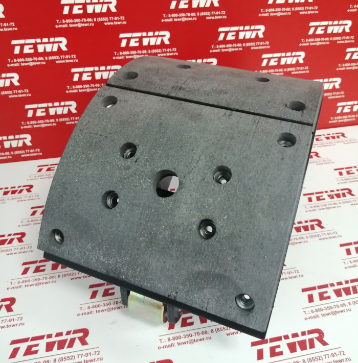 Колодка тормозная 5440 Задняя (Левая)ЧЕРНАЯ (L=220) 5440-3502091-Ч